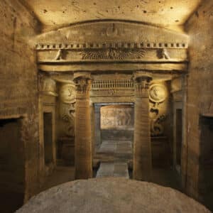 Catacombs of Kom el Shoqafa from Alexandria