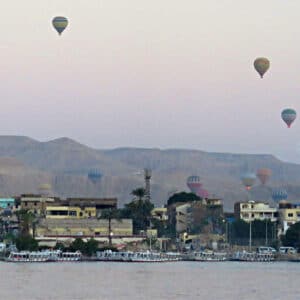 Luxor Sunrise Hot Air Balloon Ride over Luxor West Bank excursion