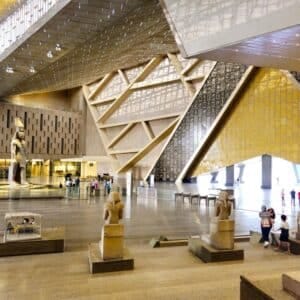 Giza Pyramids and GEM tour by bus from Sharm El-Sheikh excursion