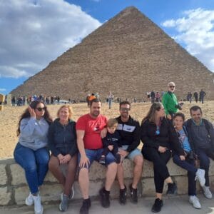 Giza Pyramids and The Egyptian Museum from El-Alamein