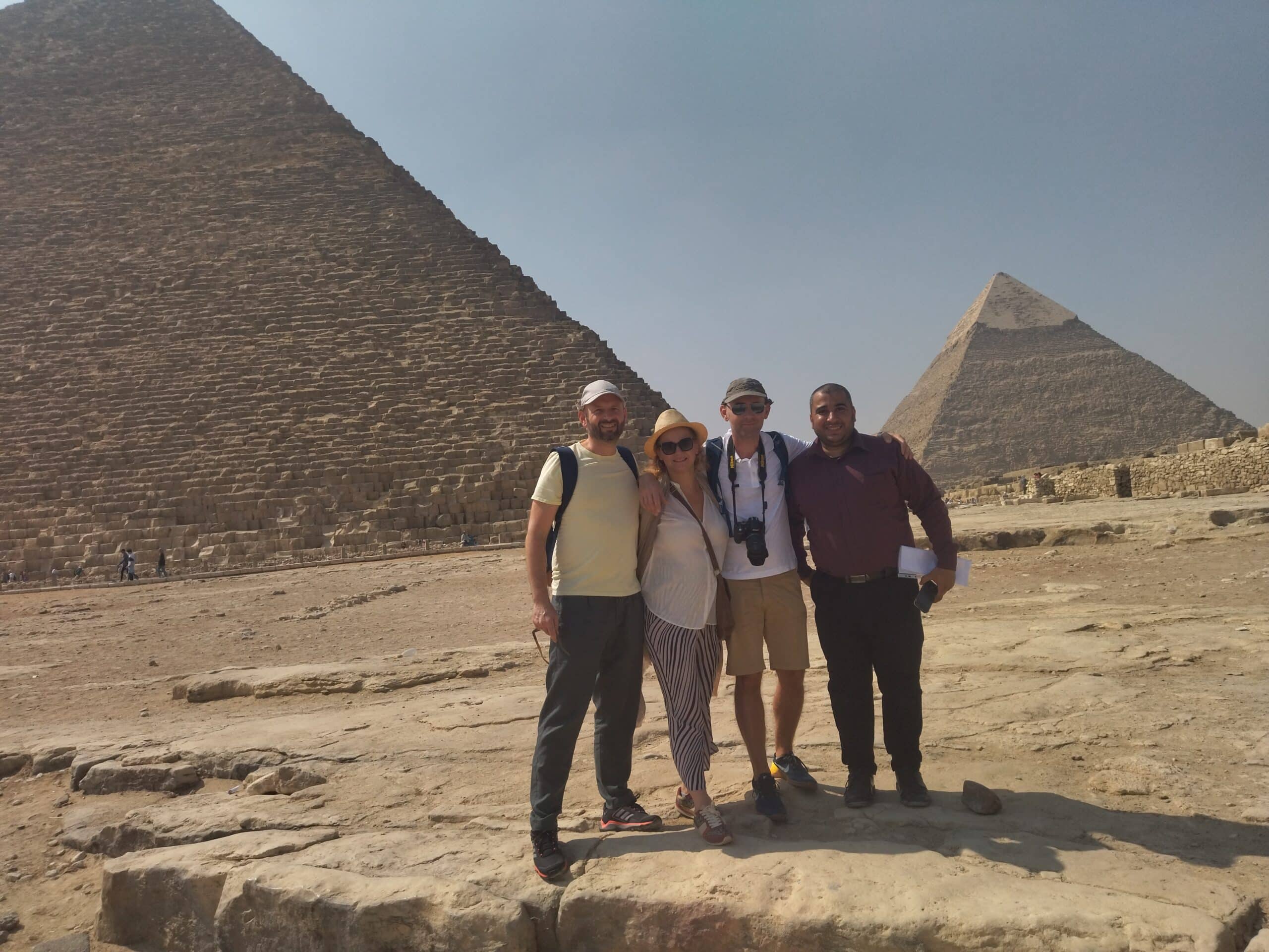 Giza and Grand Egyptian Museum (GEM) from Port Said Port Giza and Grand Egyptian Museum (GEM) from Port Said Port